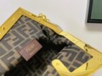 Top Quality Fake Fendi First Small Bag in Natural Raffia Straw - Image 2