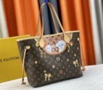 Louis Vuitton Monogram Canvas Neverfull MM Tote With Puppies - Image 3
