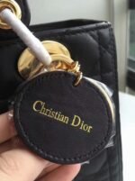 Dior Lady Dior Medium Bag in Black - Image 3