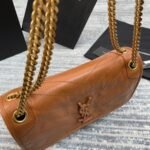 Fake Saint Laurent Niki Medium Chain Bag Brown - Image 10