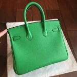 Premium Bamboo Hermes Birkin 25cm Knockoff Handbag - Image 3