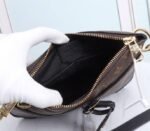 Louis Vuitton Monogram Canvas Odeon PM Bag In Black - Image 3