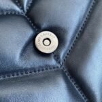 Replica Saint Laurent Puffer Small Chain All Black Bag Quilted Lambskin - Image 11