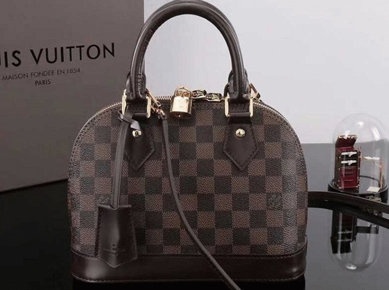 AC6D3908-E2B2-B617-C1DA-2DECE4721B00.jpg Louis Vuitton Damier Ebene Canvas Alma BB Handbag - Image 1