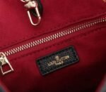 Louis Vuitton Bicolor Monogram Empreinte Leather Onthego PM Bag In Black And Beige - Image 6