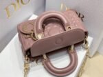 Dior Lady D-Joy Micro Bag Fake in Peony Pink Cannage Lambskin - Image 7