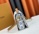 Louis Vuitton LV By The Pool Monogram Tiles Canvas Metis Handbag In Lagoon Blue - Image 5