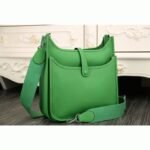 Bamboo Color Fake Luxury Hermes Evelyne III PM Crossbody Bag - Image 3