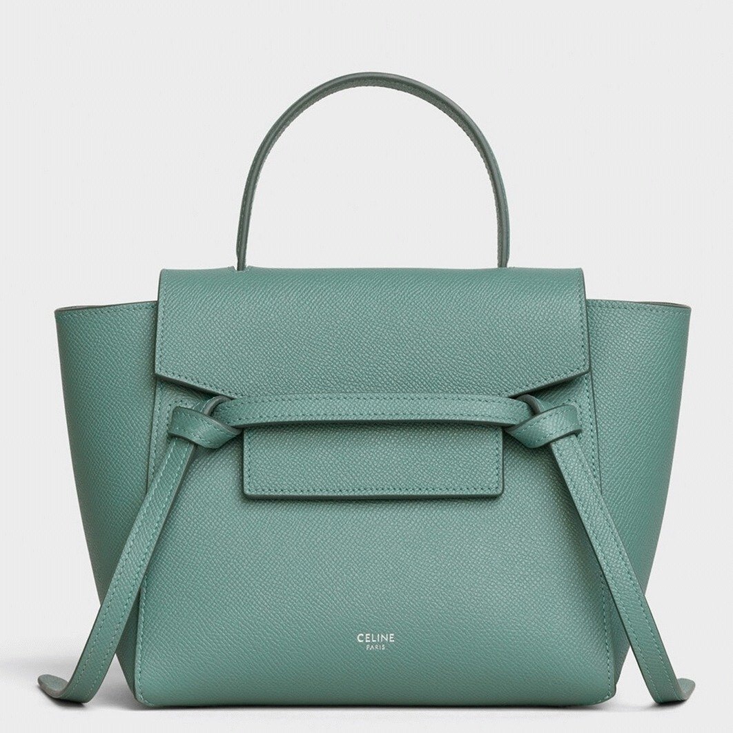 ACC022BB-D5EB-4A6F-E0B1-D04CC38E4591.jpg Celine Belt Nano Bag Fake in Celadon - Image 1