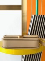 Fake Saint Laurent Medium Solferino Bag Beige Calfskin - Image 5