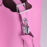 Pink replica designer Hermes Picotin Lock handbag - Image 3