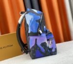 Louis Vuitton Monogram Eclipse Discovery Backpack In Blue Sunrise - Image 3