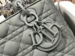Dior Lady Dior Medium Bag Replica in Grey - Image 9