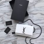 MONOGRAM CHAIN WALLET IN CROCODILE EMBOSSED SHINY LEATHER - Image 2