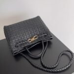 Replica Bottega Veneta Medium Andiamo Bag Black - Image 7