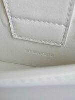 Dior 30 Montaigne East-West Bag with Chain Fake in White Calfskin - Image 5