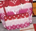 Louis Vuitton Seasonal Escale Neverfull MM Tote In Rouge Red - Image 8