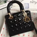 Dior Lady Dior Medium Bag Knockoff in Black - Image 5