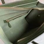 Celine Micro Luggage Tote Bag Knockoff in Khaki Green - Image 4