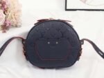 Louis Vuitton Monogram Empreinte Boite Chapeau Souple MM Bag In Navy Blue - Image 5
