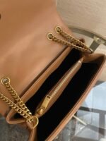Replica Saint Laurent LouLou Small Chain Bag Brown - Image 8