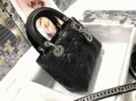 Dior Lady Dior Mini Bag Fake in Noir - Image 7
