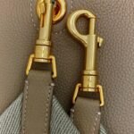 Top Quality Fake Celine Sangle Bucket Bag In Taupe Grained Calfskin - Image 7