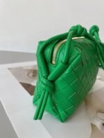 Knockoff Bottega Veneta Loop Mini Bag Green - Image 4