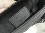 Black Dior Lady Dior Imitation Large Handbag - Image 10
