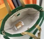 Louis Vuitton Other Leathers Shopper Cabas MM Tote In Green - Image 6