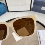 Gucci acetate sunglasses with logo - Image 5