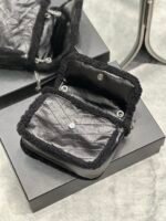 NIKI BABY CHAIN BAG IN CROCODILE-EMBOSSED LEATHER - Image 5