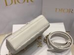 Dior Lady D-Joy Micro Bag Knockoff in White Cannage Lambskin - Image 10