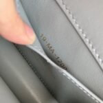 Dior 30 Montaigne Micro Bag Knockoff in Grey Box Calfskin - Image 3