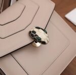 Fake Bvlgari Serpenti Forever Small Bag Beige Calfskin - Image 7