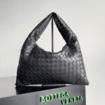 Replica Bottega Veneta Small Hop Bag Black - Image 4