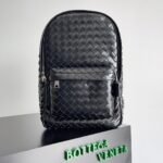 Replica Bottega Veneta Medium Backpack Black - Image 5