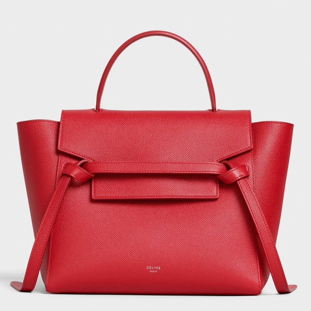 B05C4A09-BB70-4558-50BF-C6C2B9B0EB61.jpg Celine Micro Belt Bag Replica in Red - Image 1