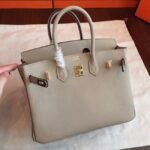 Top-Tier Grey Hermes Birkin 25cm AAA Replica - Image 2