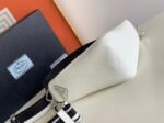Prada Triangle Shoulder Bag Fake in White - Image 5