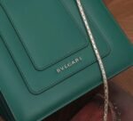 Fake Bvlgari Serpenti Forever Small Bag Green Calfskin - Image 4