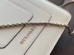 Fake Bvlgari Serpenti Forever Small Bag White Calfskin - Image 4