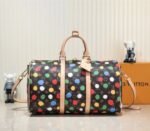Louis Vuitton X YK Monogram Canvas Keepall Bandouliere 45 Travel Bag