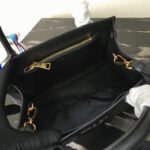 Prada Monochrome Small Bag Imitation in Black - Image 9