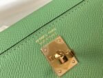 Hermes Kelly Mini II Bag Replica in Vert Criquet - Image 6