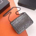 Replica Saint Laurent Niki Medium Chain Bag Dark Grey - Image 7