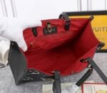 Louis Vuitton Monogram Empreinte OnTheGo MM Tote In Black - Image 8