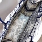 Dior Large Book Tote Bag Knockoff in Around The World Embroidered Canvas - Image 6