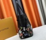 Louis Vuitton X TM Monogram Empreinte Neverfull MM In Black With Style 2 - Image 4