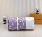 LV Spring 2022 Keepall 45 Travel Bag In Sunset Kaki - Image 3